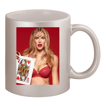 Bar Refaeli 11oz Metallic Silver Mug