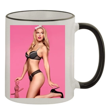 Bar Refaeli 11oz Colored Rim & Handle Mug