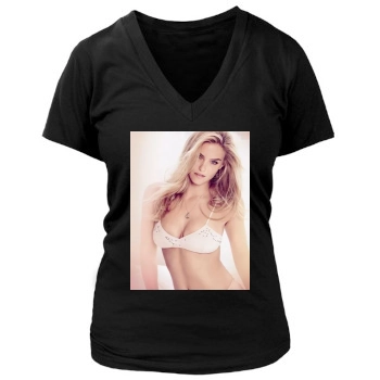 Bar Refaeli Women's Deep V-Neck TShirt