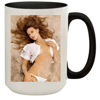 Bar Refaeli 15oz Colored Inner & Handle Mug