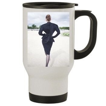 Barbara Palvin Stainless Steel Travel Mug