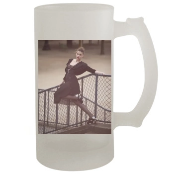 Barbara Palvin 16oz Frosted Beer Stein