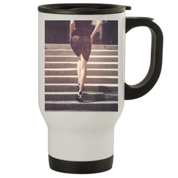 Barbara Palvin Stainless Steel Travel Mug