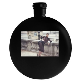 Barbara Palvin Round Flask