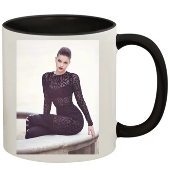 Barbara Palvin 11oz Colored Inner & Handle Mug