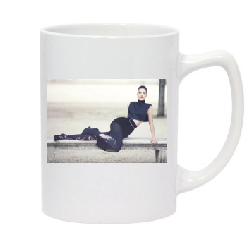 Barbara Palvin 14oz White Statesman Mug