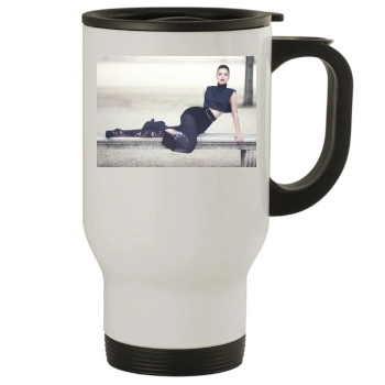 Barbara Palvin Stainless Steel Travel Mug