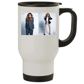 Barbara Palvin Stainless Steel Travel Mug