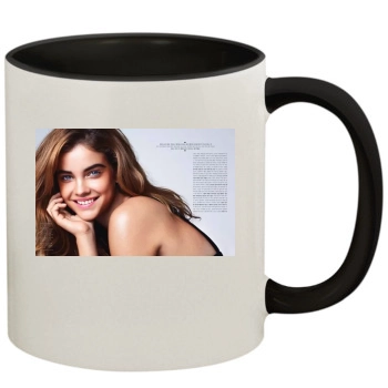 Barbara Palvin 11oz Colored Inner & Handle Mug