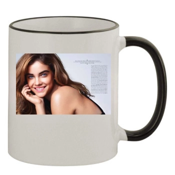 Barbara Palvin 11oz Colored Rim & Handle Mug