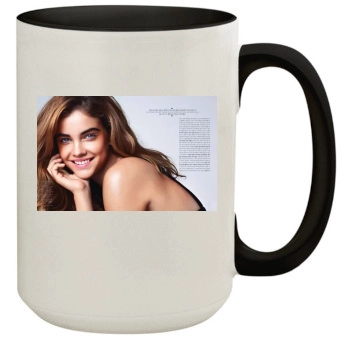 Barbara Palvin 15oz Colored Inner & Handle Mug