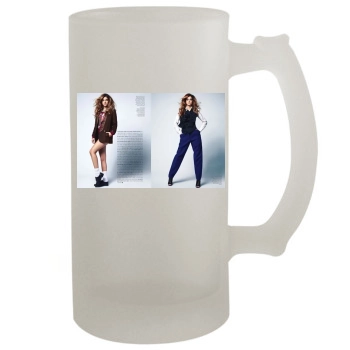 Barbara Palvin 16oz Frosted Beer Stein