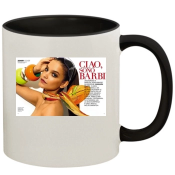 Barbara Palvin 11oz Colored Inner & Handle Mug