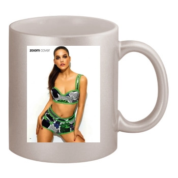 Barbara Palvin 11oz Metallic Silver Mug