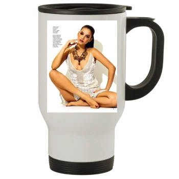 Barbara Palvin Stainless Steel Travel Mug