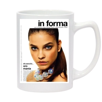 Barbara Palvin 14oz White Statesman Mug