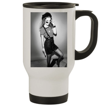 Barbara Palvin Stainless Steel Travel Mug