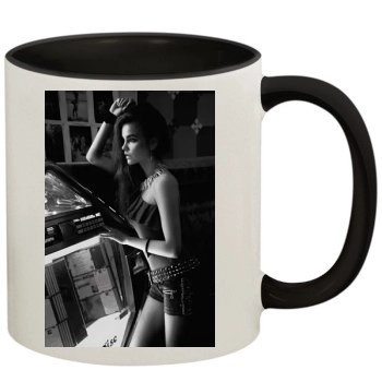 Barbara Palvin 11oz Colored Inner & Handle Mug