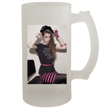 Barbara Palvin 16oz Frosted Beer Stein