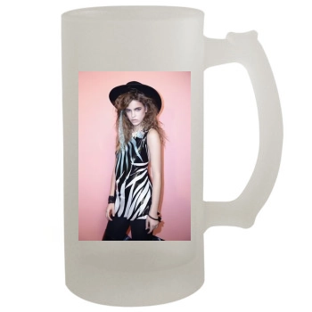 Barbara Palvin 16oz Frosted Beer Stein