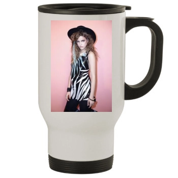 Barbara Palvin Stainless Steel Travel Mug