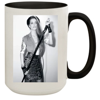 Barbara Palvin 15oz Colored Inner & Handle Mug