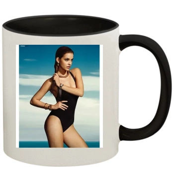 Barbara Palvin 11oz Colored Inner & Handle Mug