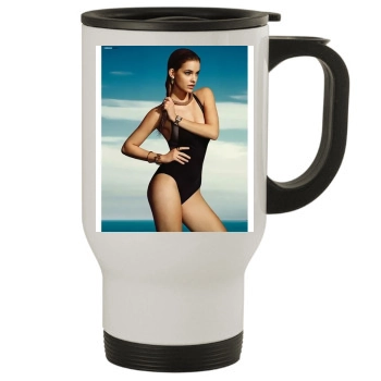 Barbara Palvin Stainless Steel Travel Mug