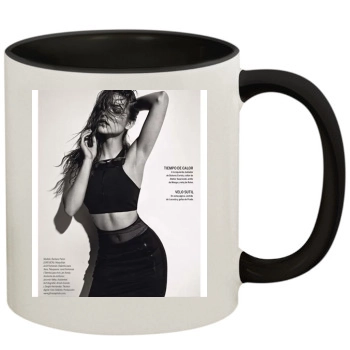 Barbara Palvin 11oz Colored Inner & Handle Mug