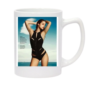 Barbara Palvin 14oz White Statesman Mug