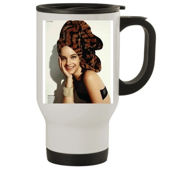 Barbara Palvin Stainless Steel Travel Mug