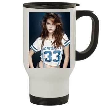 Barbara Palvin Stainless Steel Travel Mug