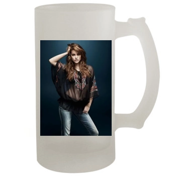 Barbara Palvin 16oz Frosted Beer Stein