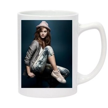 Barbara Palvin 14oz White Statesman Mug