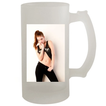 Barbara Palvin 16oz Frosted Beer Stein