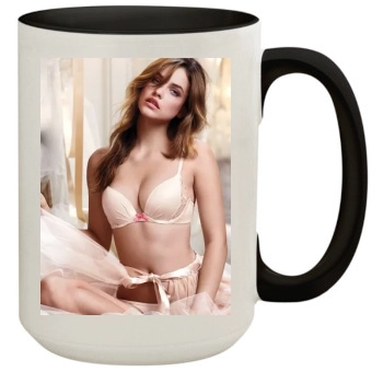 Barbara Palvin 15oz Colored Inner & Handle Mug