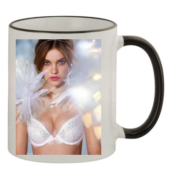 Barbara Palvin 11oz Colored Rim & Handle Mug