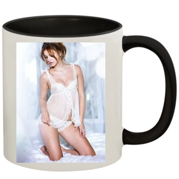 Barbara Palvin 11oz Colored Inner & Handle Mug