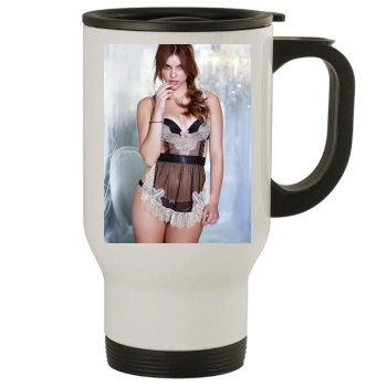 Barbara Palvin Stainless Steel Travel Mug