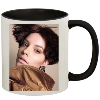 Barbara Palvin 11oz Colored Inner & Handle Mug