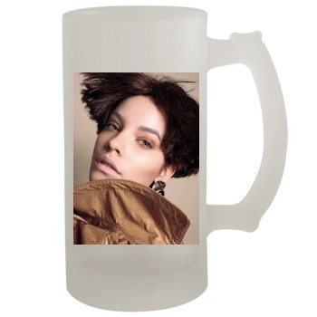 Barbara Palvin 16oz Frosted Beer Stein