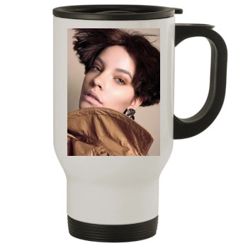 Barbara Palvin Stainless Steel Travel Mug