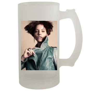 Barbara Palvin 16oz Frosted Beer Stein