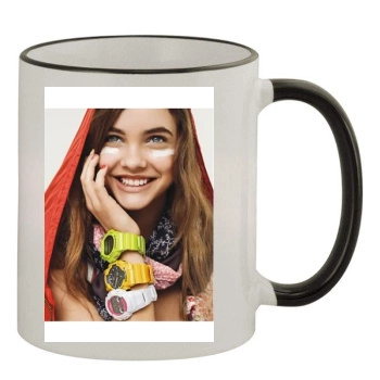 Barbara Palvin 11oz Colored Rim & Handle Mug