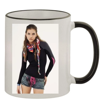 Barbara Palvin 11oz Colored Rim & Handle Mug