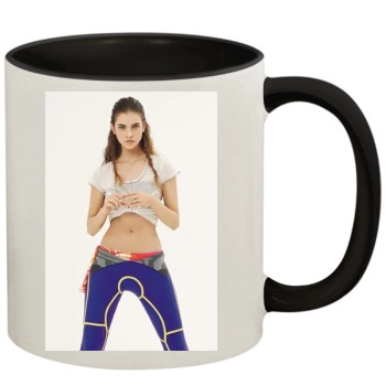 Barbara Palvin 11oz Colored Inner & Handle Mug