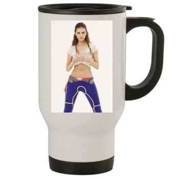 Barbara Palvin Stainless Steel Travel Mug