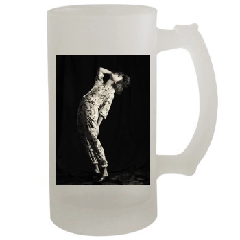 Barbara Palvin 16oz Frosted Beer Stein