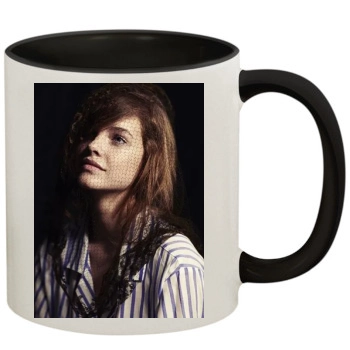 Barbara Palvin 11oz Colored Inner & Handle Mug