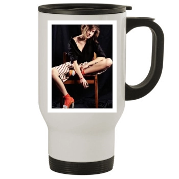 Barbara Palvin Stainless Steel Travel Mug